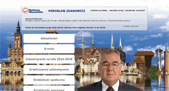 Desktop Screenshot of miroslawzdanowicz.pl